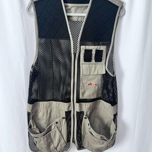 Fieldline Black and Tan Utility Vest gorpcore Fishing Fly Fishing OS Outdoors
